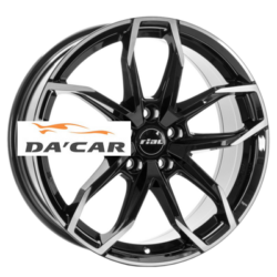 Rial Lucca 6,5×17/4×100 ET49 D54,1 Lucca Diamant black front polished