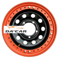 Off-Road Wheels УАЗ с псевдо бедлоком (оранжевый) 8×16/5×139,7 ET-3 D110 УАЗ с псевдо бедлоком (оранжевый) черный